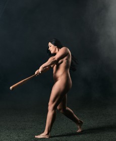 Nude shots of female athletes