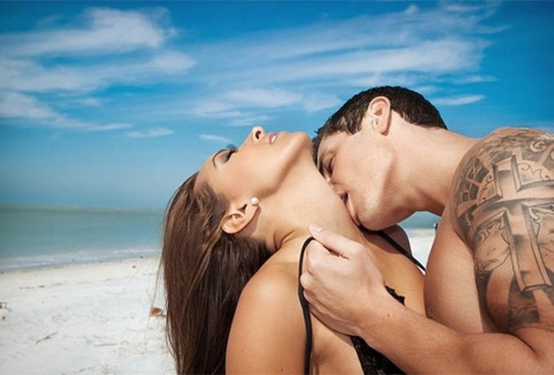 Passion on the beach