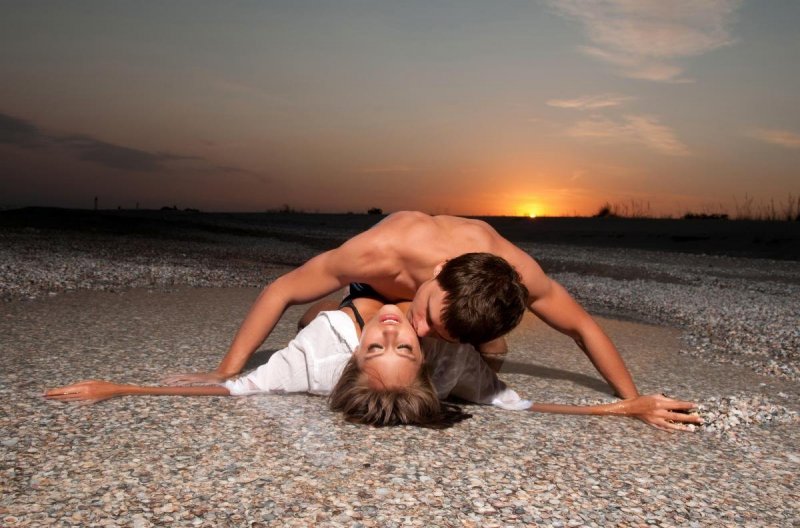 Passion on the beach