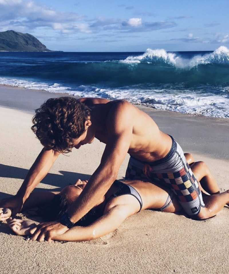 Beautiful beach love