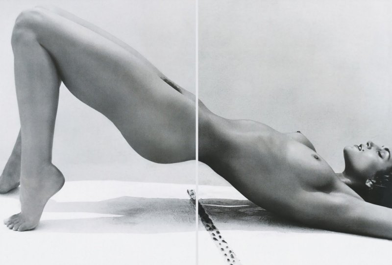 Cindy Crawford in his youth naked