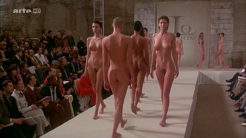 Fashion show with naked people