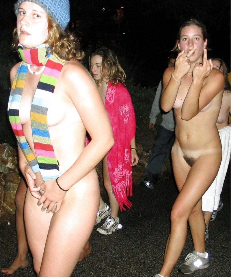 Party without clothes nude