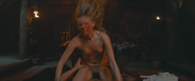 Naked Bortich in the movie Viking