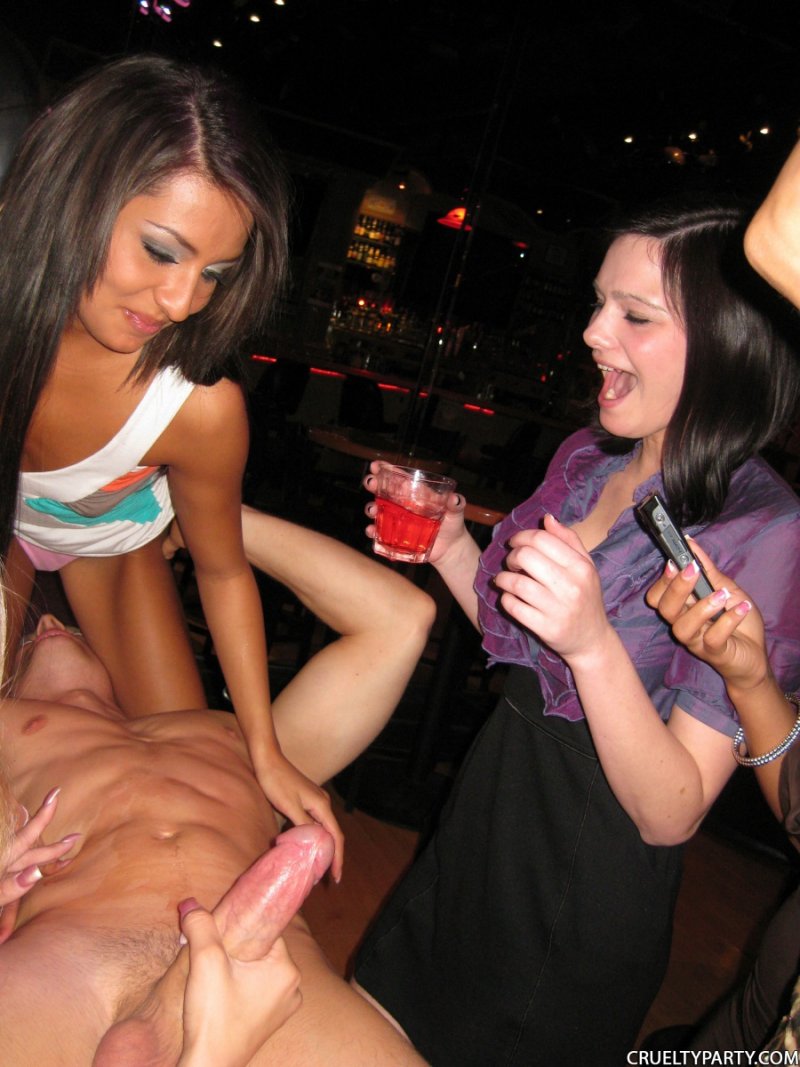 Naked parties as a bachelorette party