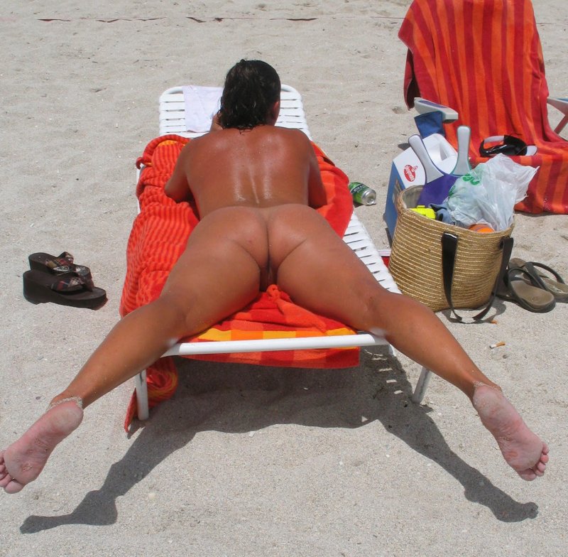 Mature Mature Nude Beach Sunbathing