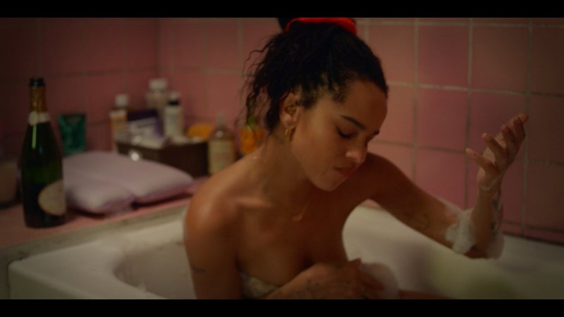 Zoe Kravitz naked in the film