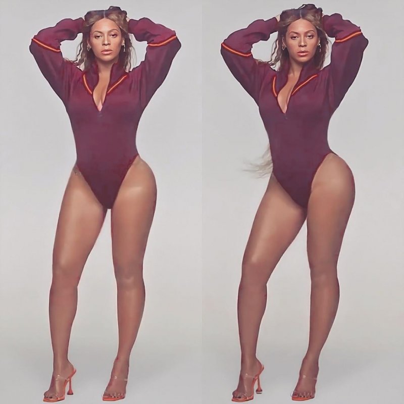 Beyoncé sit in the video trend