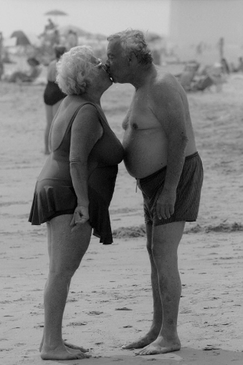 Funny elderly couples
