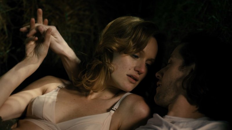 Young couple in the bedroom