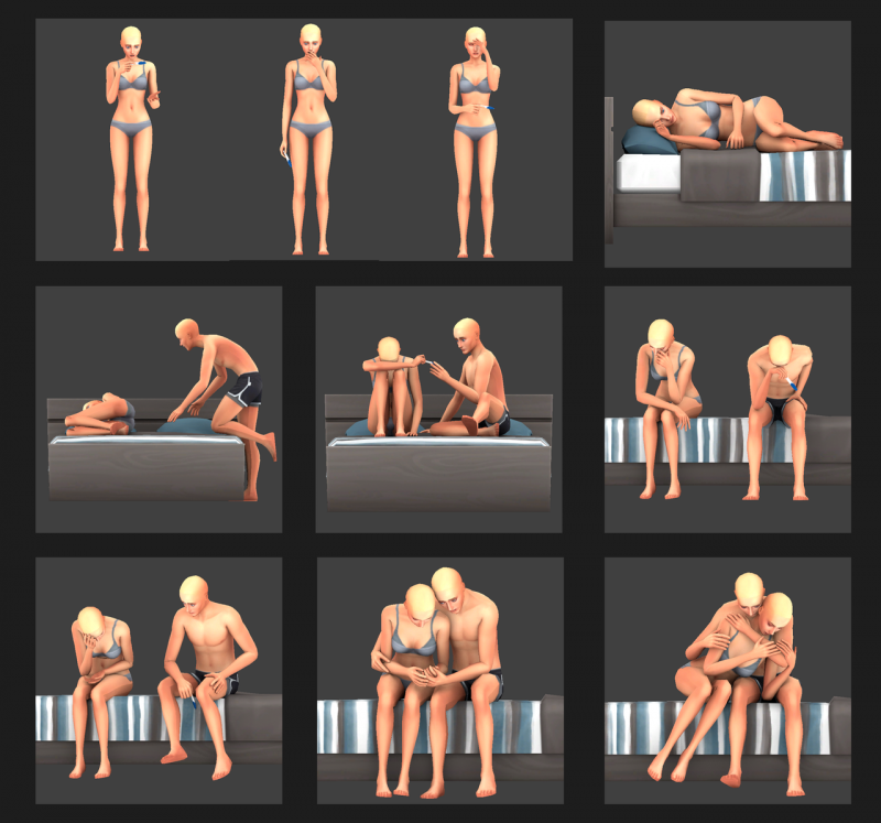 Human processing poses