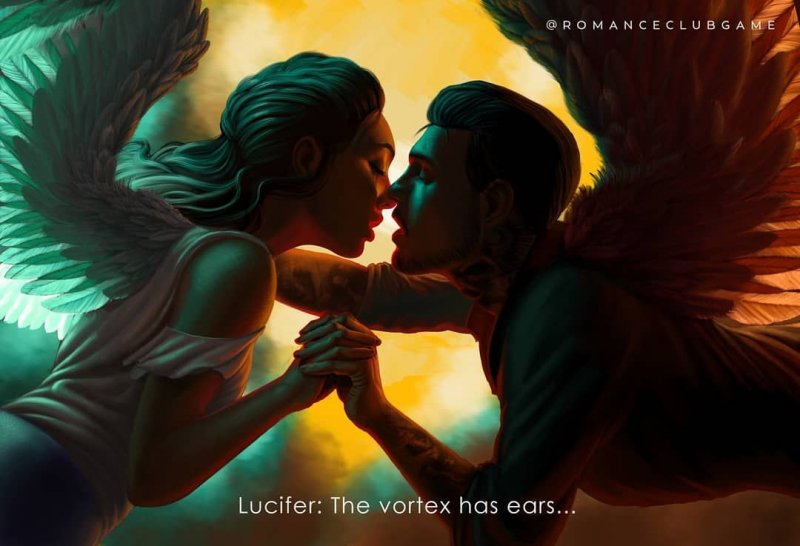Romance Club The Secret of Heaven Lucifer and Vicki