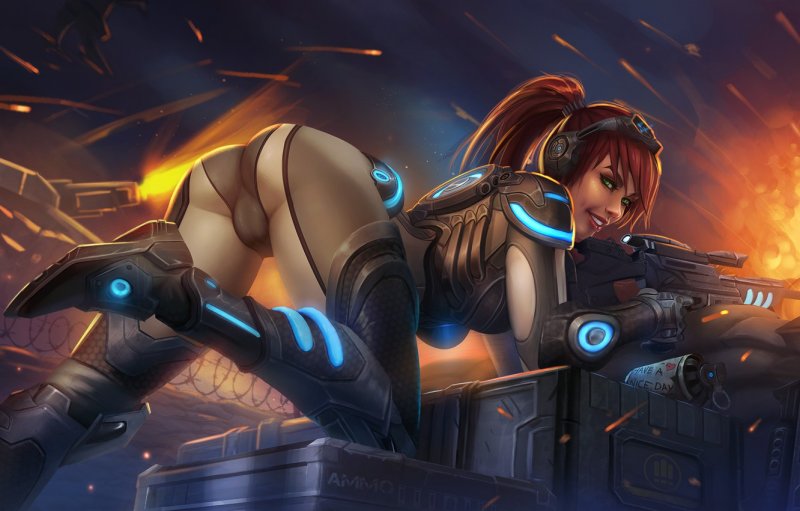 Sarah Kerrigan Hentai Comics