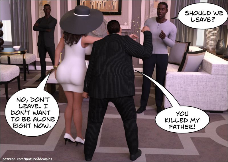 Hentai with a black widow 3D