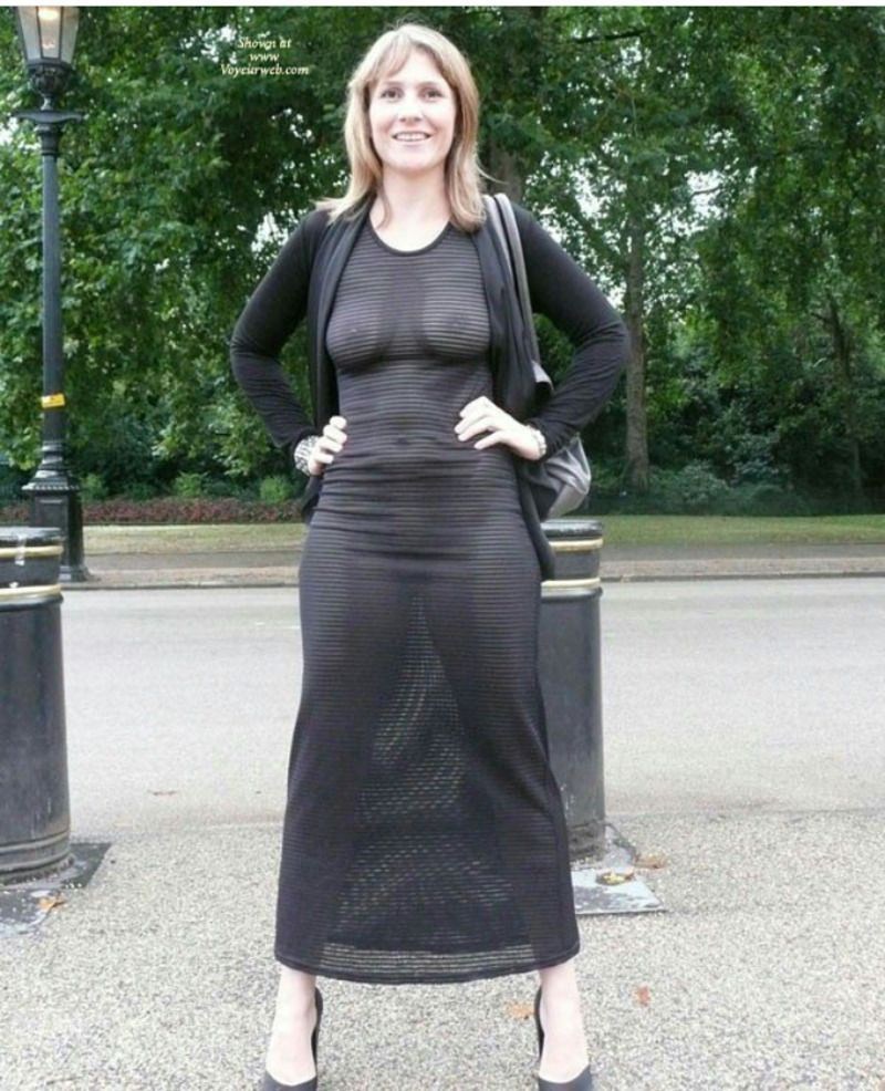 Naked mature ladies in transparent clothes