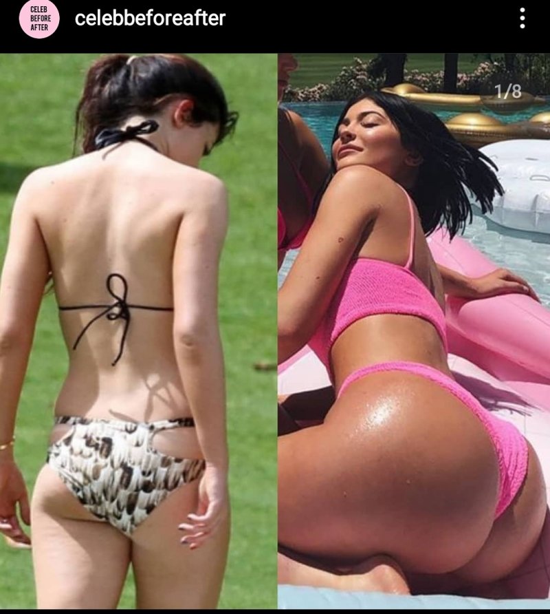 Kylie Jenner in underwear 2020