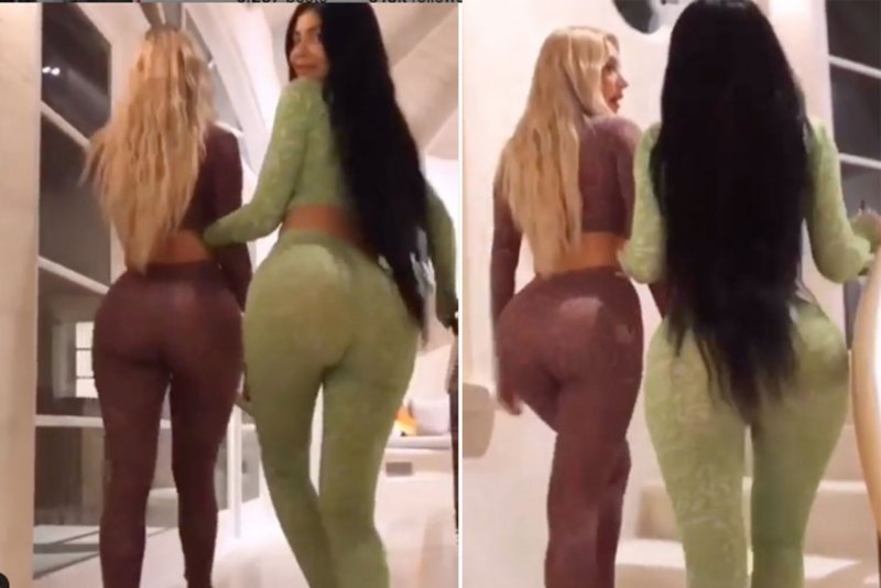 Kylie Jenner in the pool