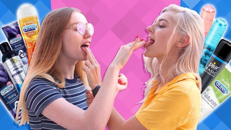 The girl groans from masturbation