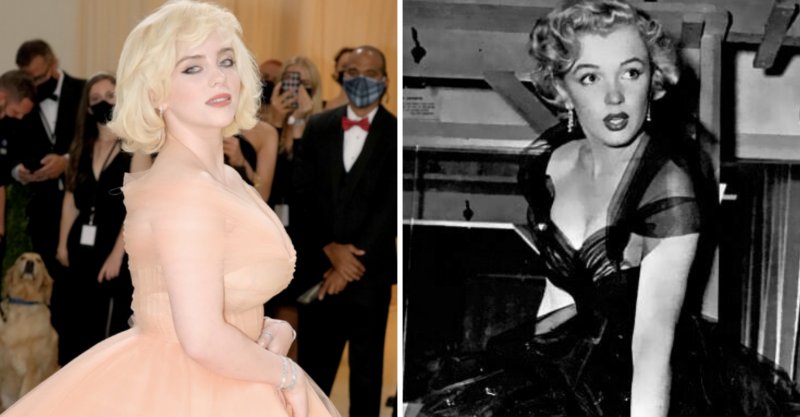 Britney Spears in the image of Marilyn Monroe