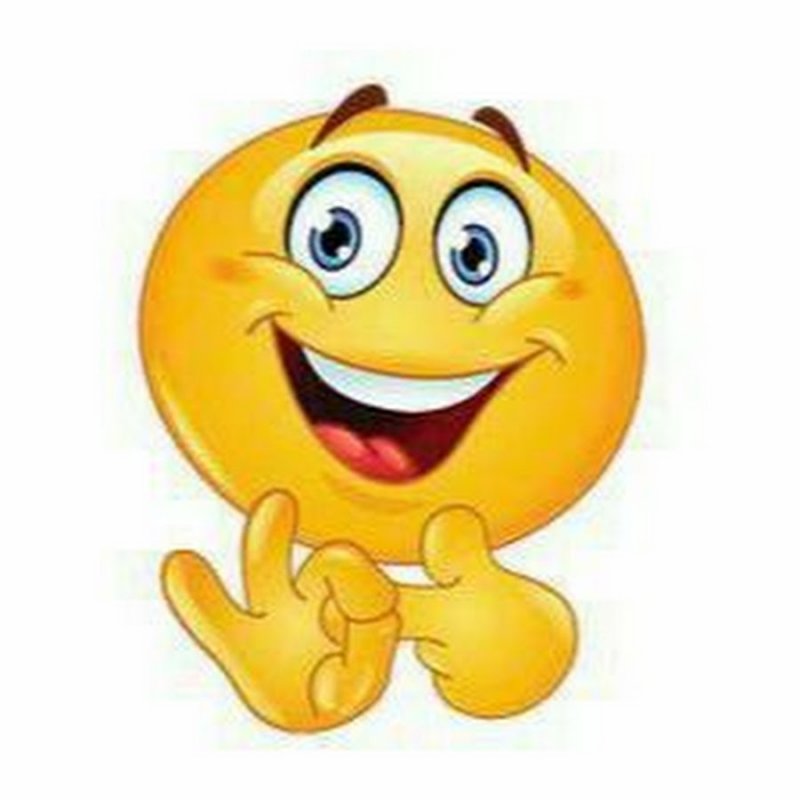 Smiley joyful and sad