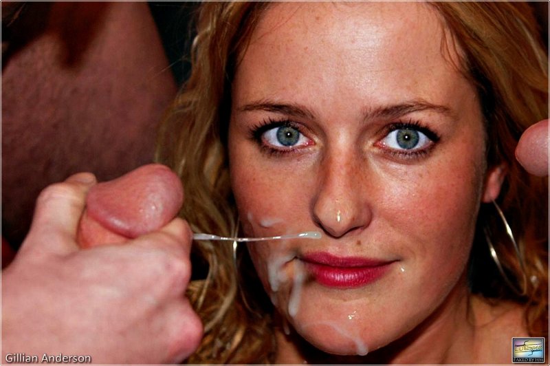 Gillian Anderson Gangbang