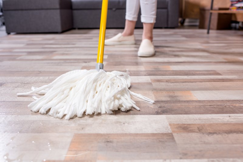 Mop the floor