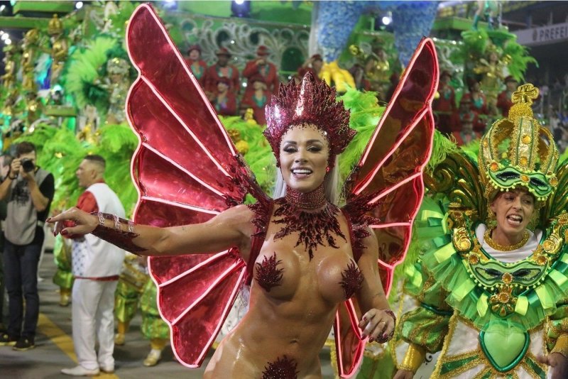 Naked carnival Brazil 1986