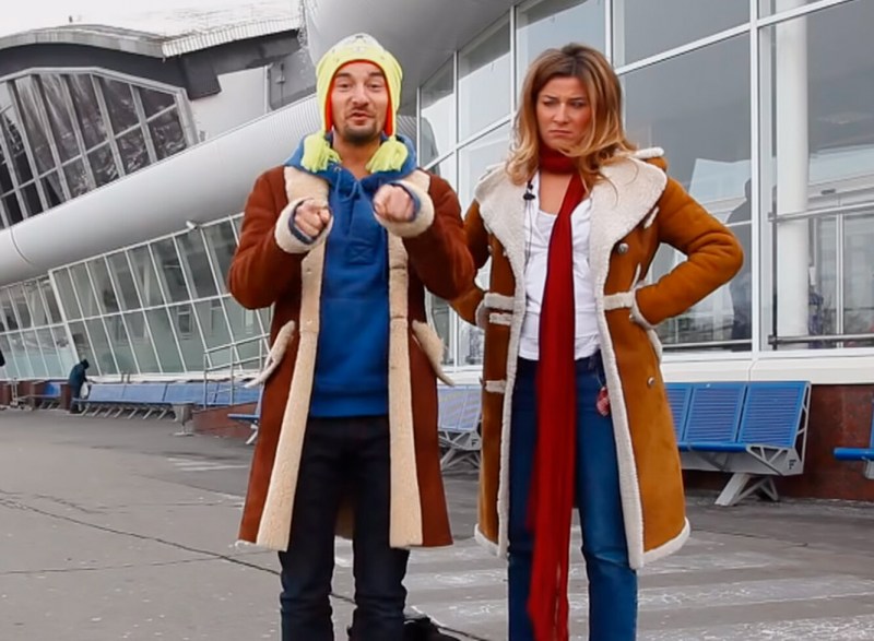 Lesya Nikityuk in a swimsuit