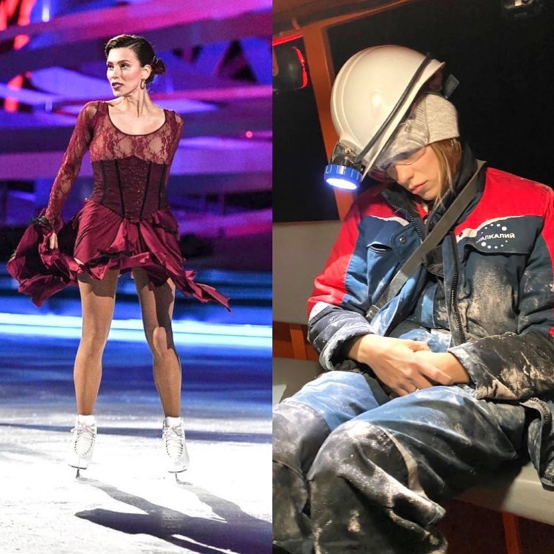 Regina Todorenko lit up