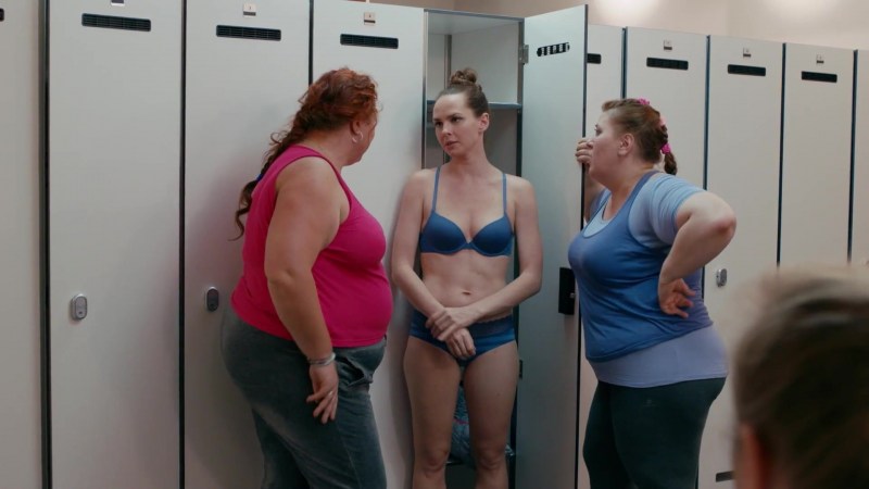 Olga Kuzmina in underwear at Eleon Hotel