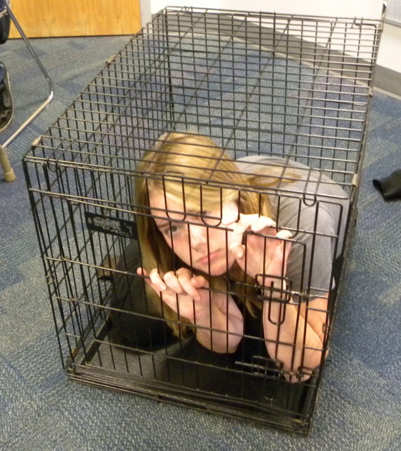 Straight, BDSM, CAGED, Bondage Full Length