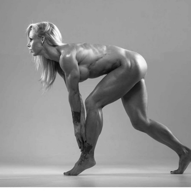 Bodybuilding woman Shemale
