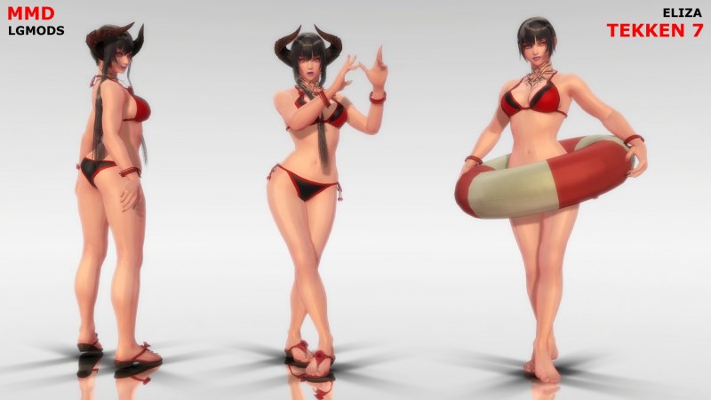 Anime girls on a dark background