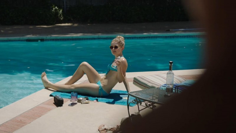 Eliza Scanlen in a swimsuit