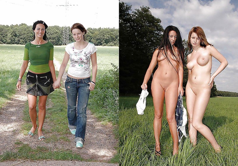 A lot of naked women aged