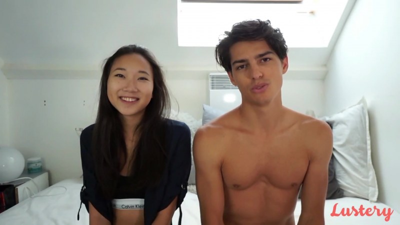 The girl sucked homemade