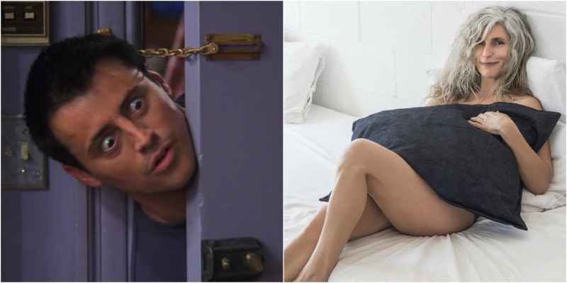 Sexting correspondence with photo