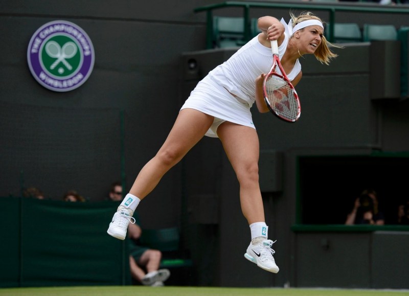 Maria Sharapova lost the final of Wimbledon