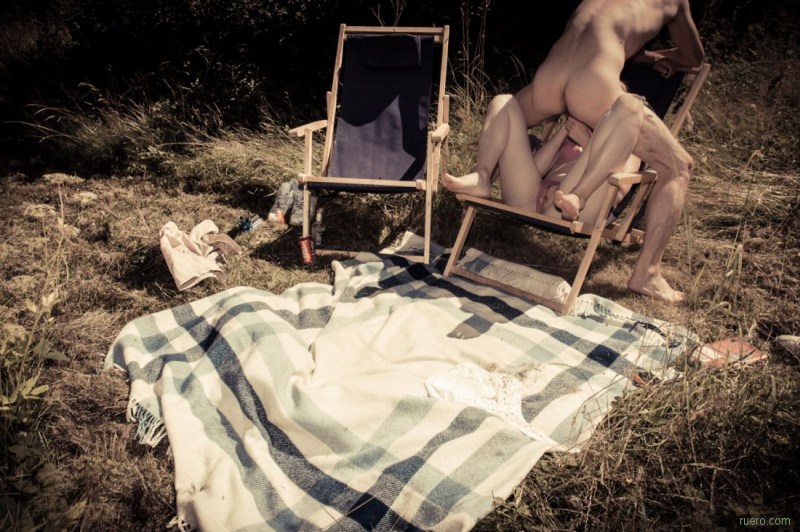 Amateur fucking in nature