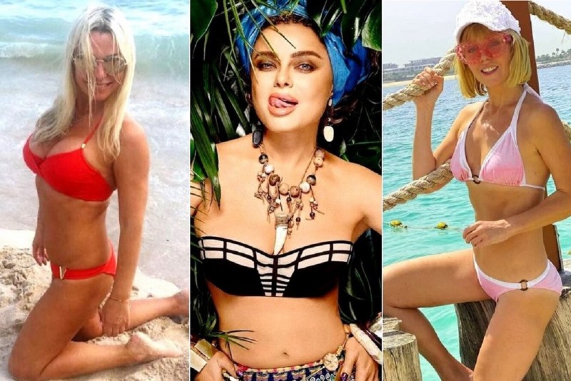 Maria Maksakova in underwear