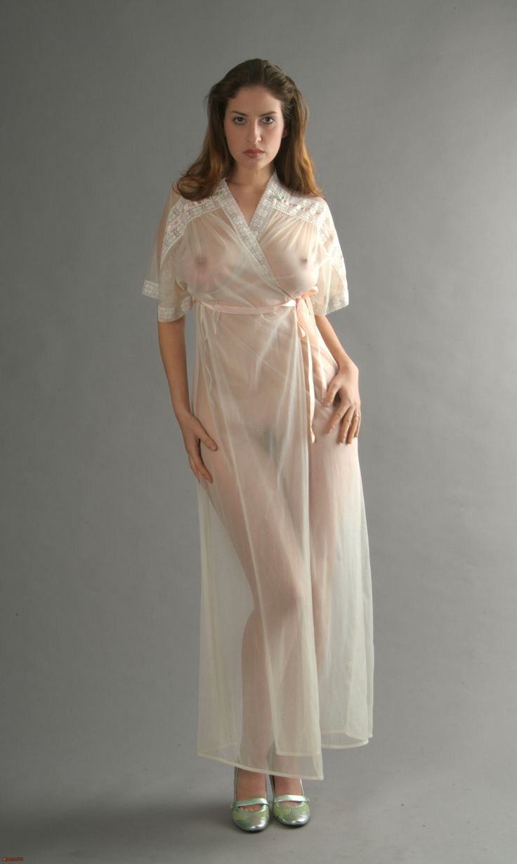 Adult ladies in transparent