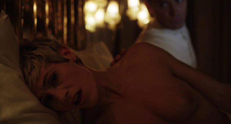 Cecile de France in the movie Naked