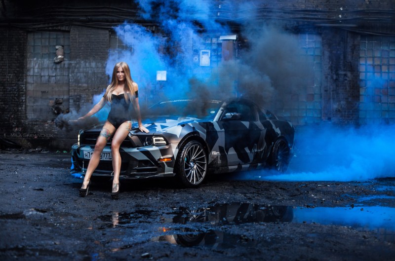 Sonya Temnikova Ford Mustang