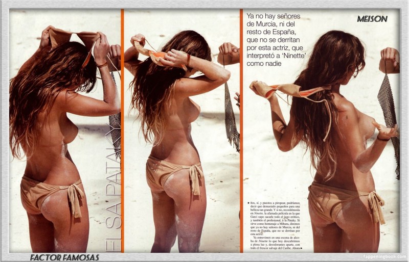 Elsa Pataki is naked