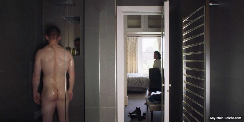 Joe Cole with a naked torso