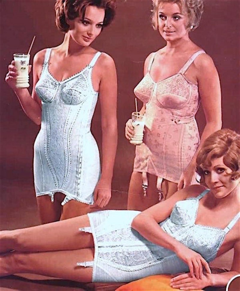 Girdles Mieder Corseletes Louis Retro