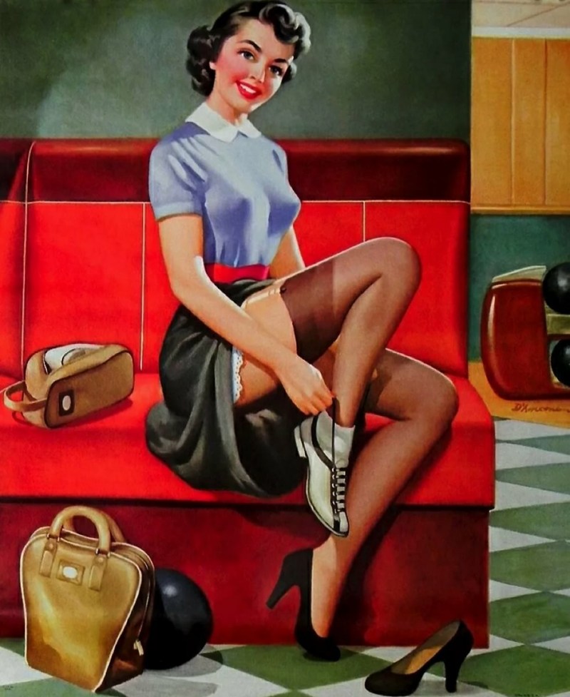 Bathing costumes of the 30s