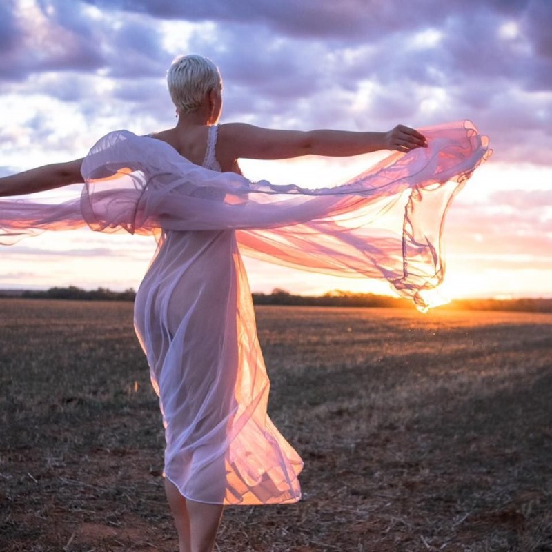 Stefani Rao in a swimsuit