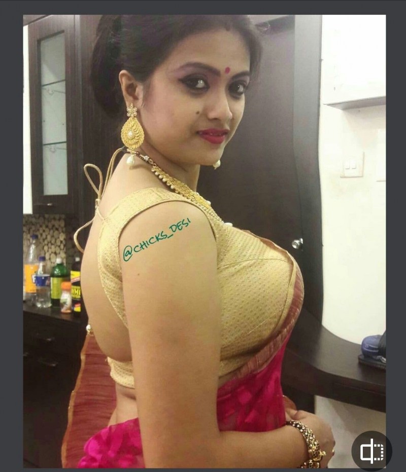 Tits in a transparent bra