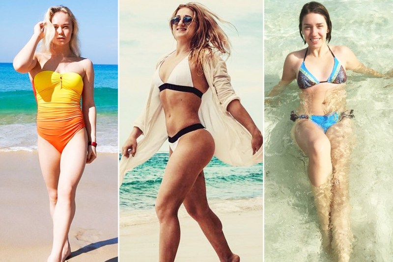 Female breasts are black white